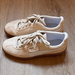Puma Palermo Women's Tan Sneakers